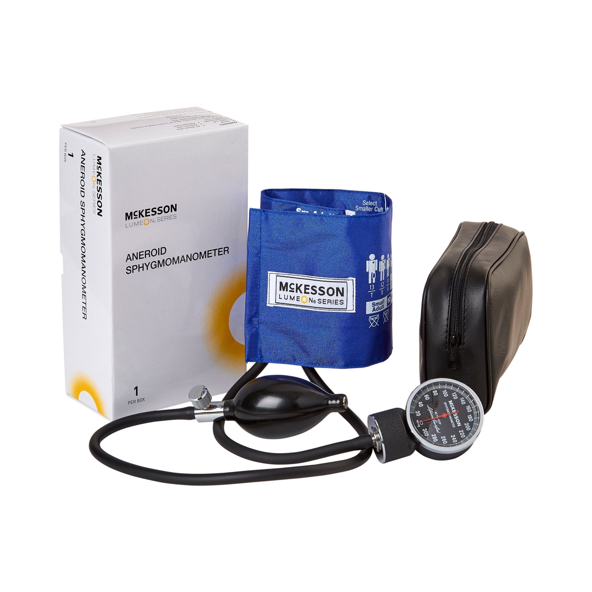 McKesson Lumeon 2 Aneroid Sphygmomanometer with Cuff, Pocket-Size -Box of 1