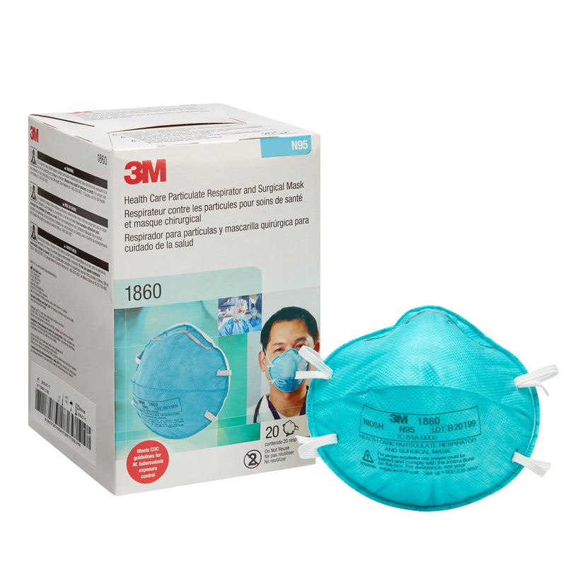 3M Particulate Respirator / Surgical Mask -Box of 20