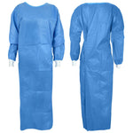 Cypress Non-Reinforced Surgical Gown with Towel, X-Large Blue -Case of 28