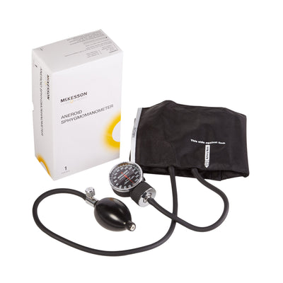 McKesson LUMEON 2-Tube Aneroid Sphygmomanometer with Cuff -Box of 1