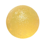 CanDo Standard Circular Gel Squeeze Ball, Yellow, X-Light - 766144_EA - 1