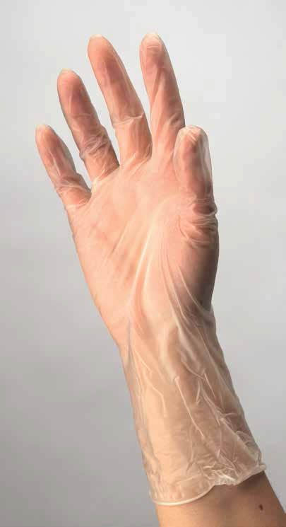 CardinalHealth Vinyl Exam Glove, Clear - 1011475_BX - 1