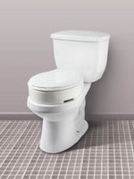 Carex Hinged Riser Toilet Seat - 1020255_CS - 1