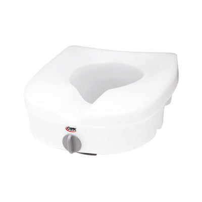 Carex Raised Toilet Seat, E-Z Lock - 421041_EA - 1