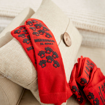 McKesson Terries Adult Slipper Socks Skid-Resistant Tread Sole and Top, X-Large -Case of 48