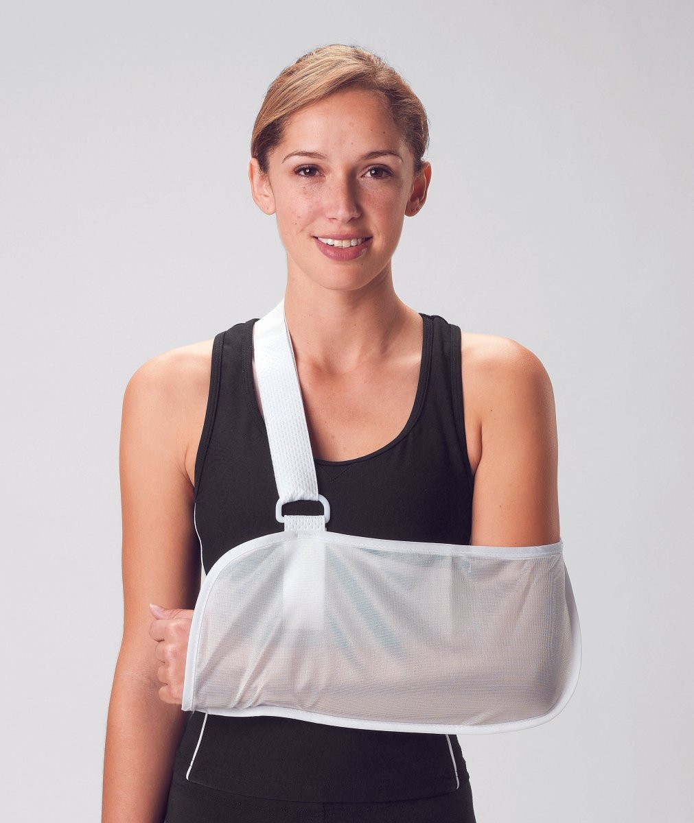 Chieftain Unisex White Tietex Mesh Arm Sling - 255698_CS - 1