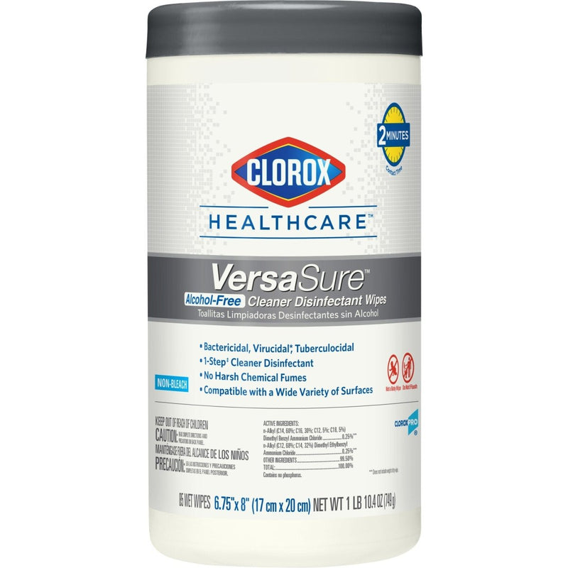 Clorox Healthcare VersaSure Cleaner Disinfectant Wipes - 1110729_CS - 7