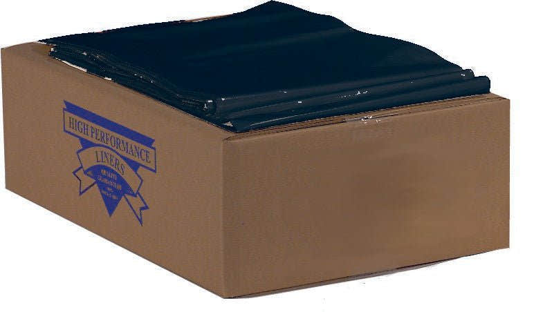 Colonial Bag Extra Heavy Duty Trash Bag, Black, 33 gal. - 850965_BX - 1