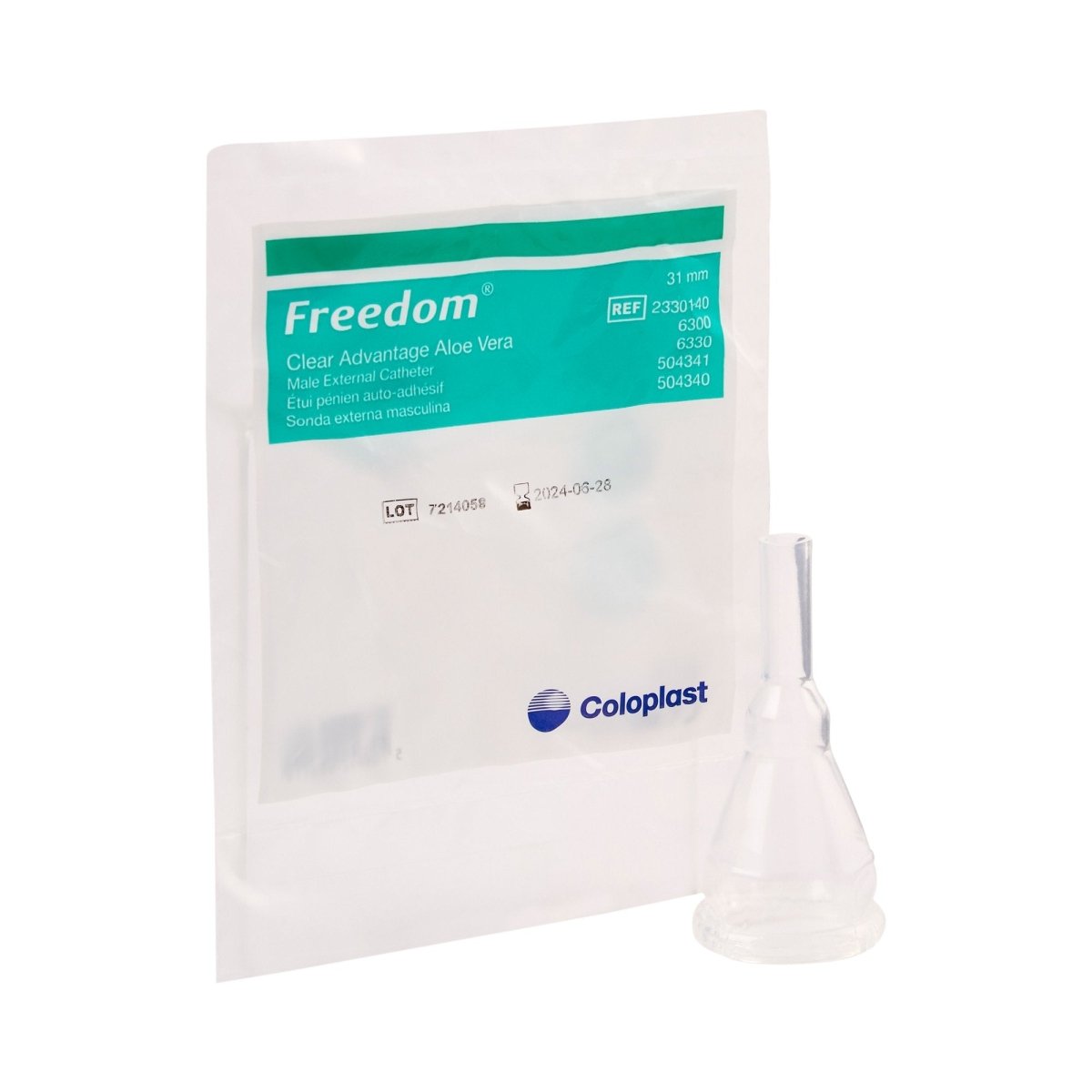 Coloplast Clear Advantage Male External Catheter - 208378_CS - 1