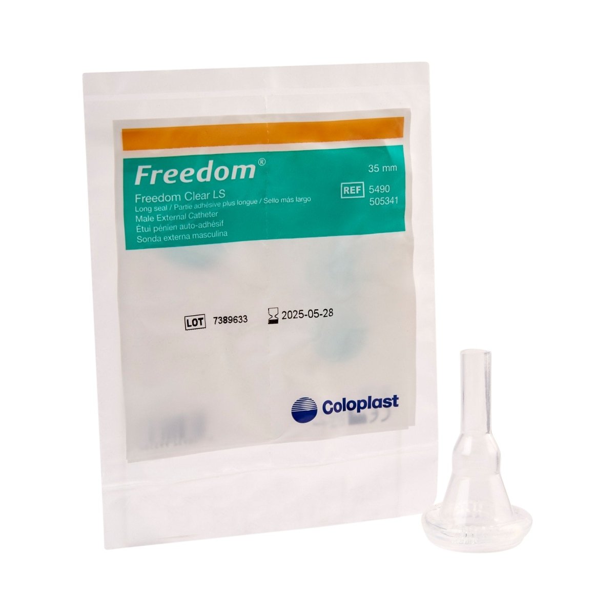 Coloplast Freedom Clear Ls Male External Catheter - 480672_BX - 1