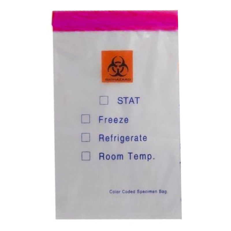 Color Coded Top Specimen Transport Bag With Document Pouch - 459852_PK - 1