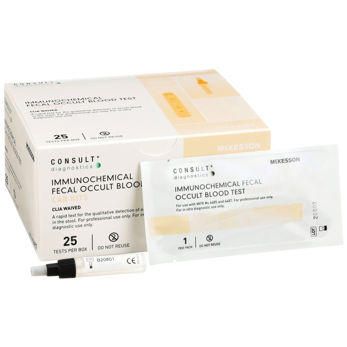 Consult Fecal Occult Blood (Ifob Or Fit) Colorectal Cancer Screening Test Kit - 854860_BX - 1