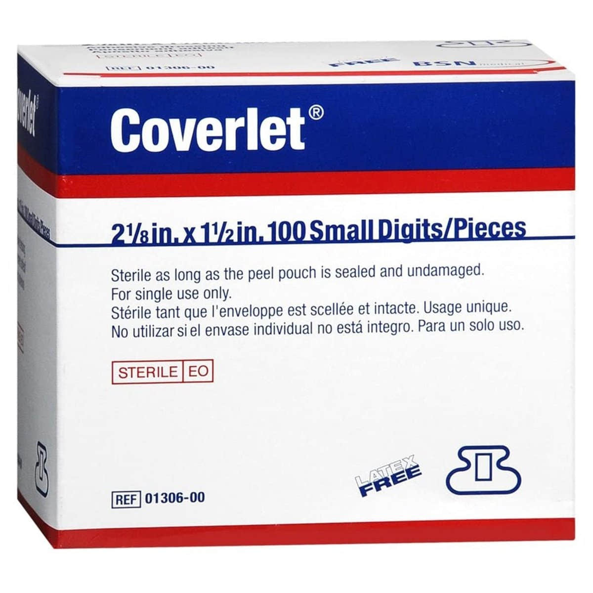 Coverlet Fingertip Tan Adhesive Strips - 29527_BX - 1