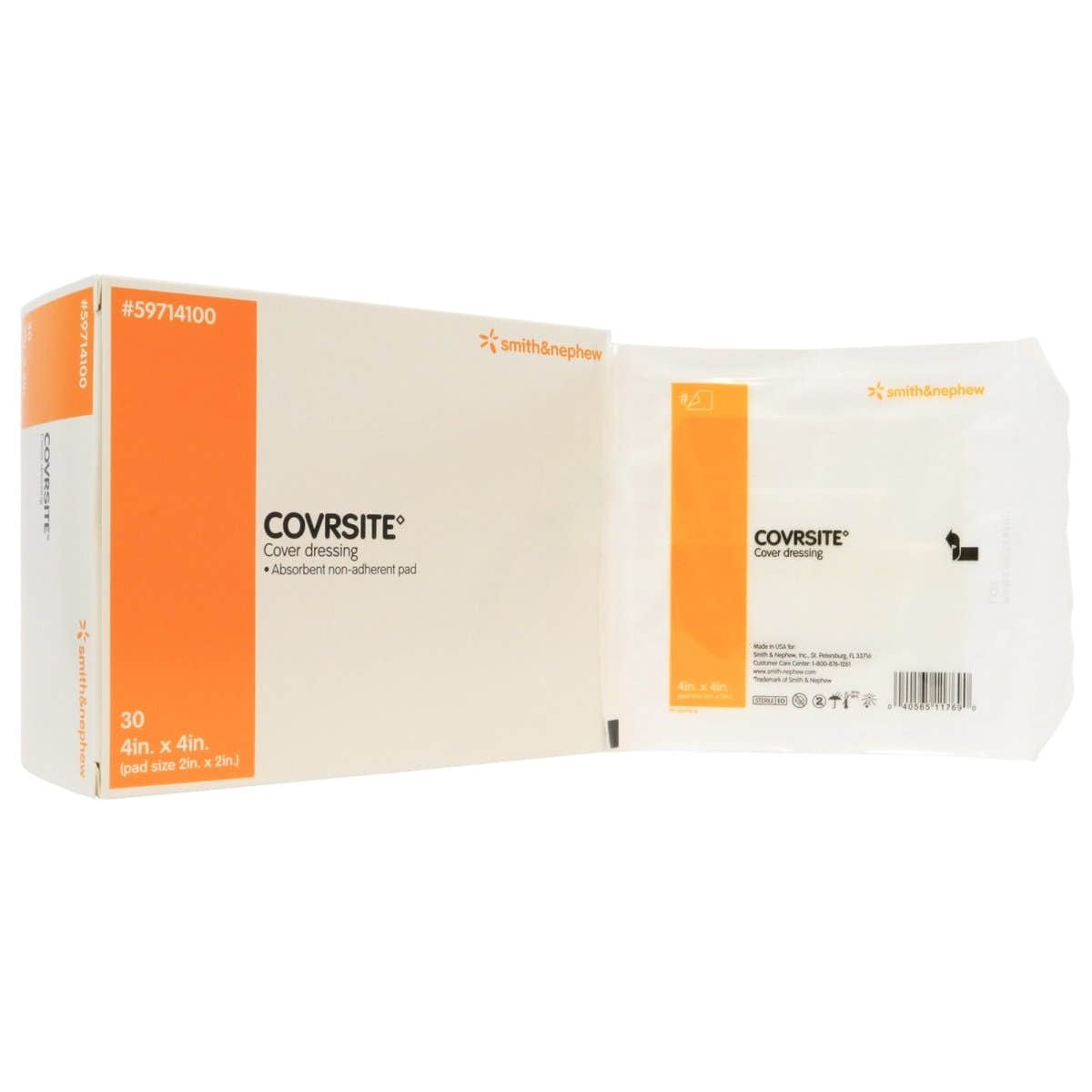 Covrsite Composite Dressing, 4 x 4 Inch - 350590_BX - 1