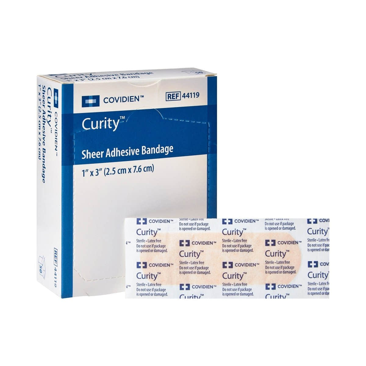 Curity Sheer Adhesive Strips - 915648_BX - 1