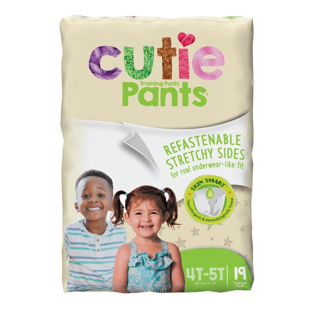 Cutie Pants, Unisex Toddler, Disposable, Heavy Absorbency, Daytime/Overnight -Unisex - 810360_CS - 2