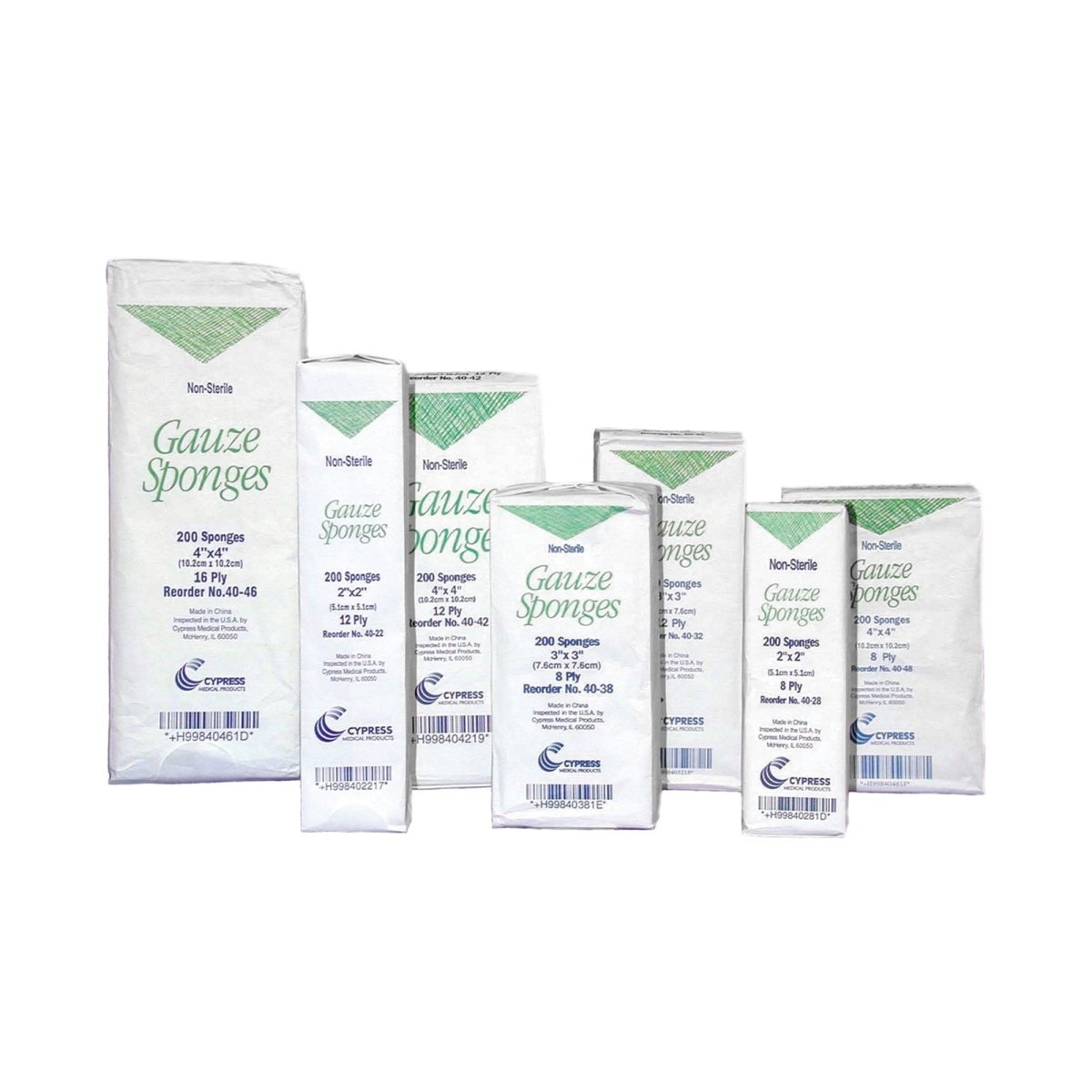 Cypress Gauze Sponge - 540913_CS - 1