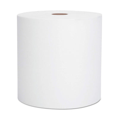 Scott Hardwound Continuous Roll Paper Towels, White, 8" -Case of 12