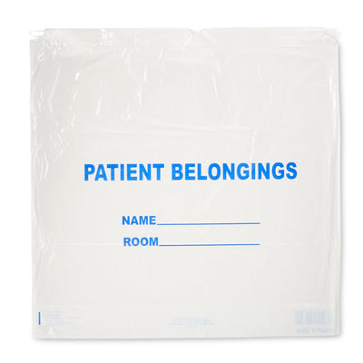 Dukal Patient Belongings Bag, White -Case of 250