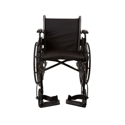McKesson Lightweight Wheelchair Swing-Away Footrest, 18 Inch Seat Width -Each