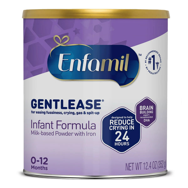 Enfamil Gentlease Infant Formula, 12.4 oz. Can -Each