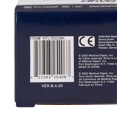 McKesson Cane Tip for Cane with 3/4-Inch Diameter -Case of 10