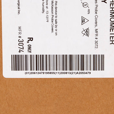 McKesson LUMEON Digital Stick Thermometer -Each