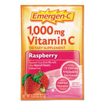 Emergen-C Vitamin C Powder, Raspberry, 0.3 oz. Packet -Box of 30