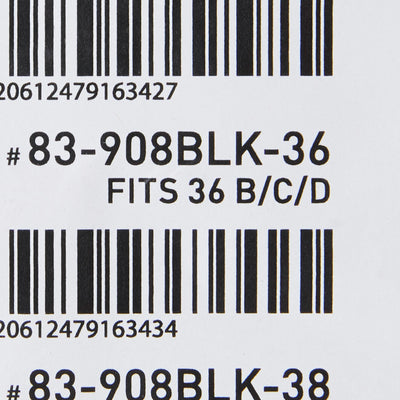 McKesson Surgi-Bra II, 36 Inch, Black -Each