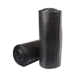 McKesson Super Heavy Duty Trash Bags, Black, 56 gal. -Case of 100