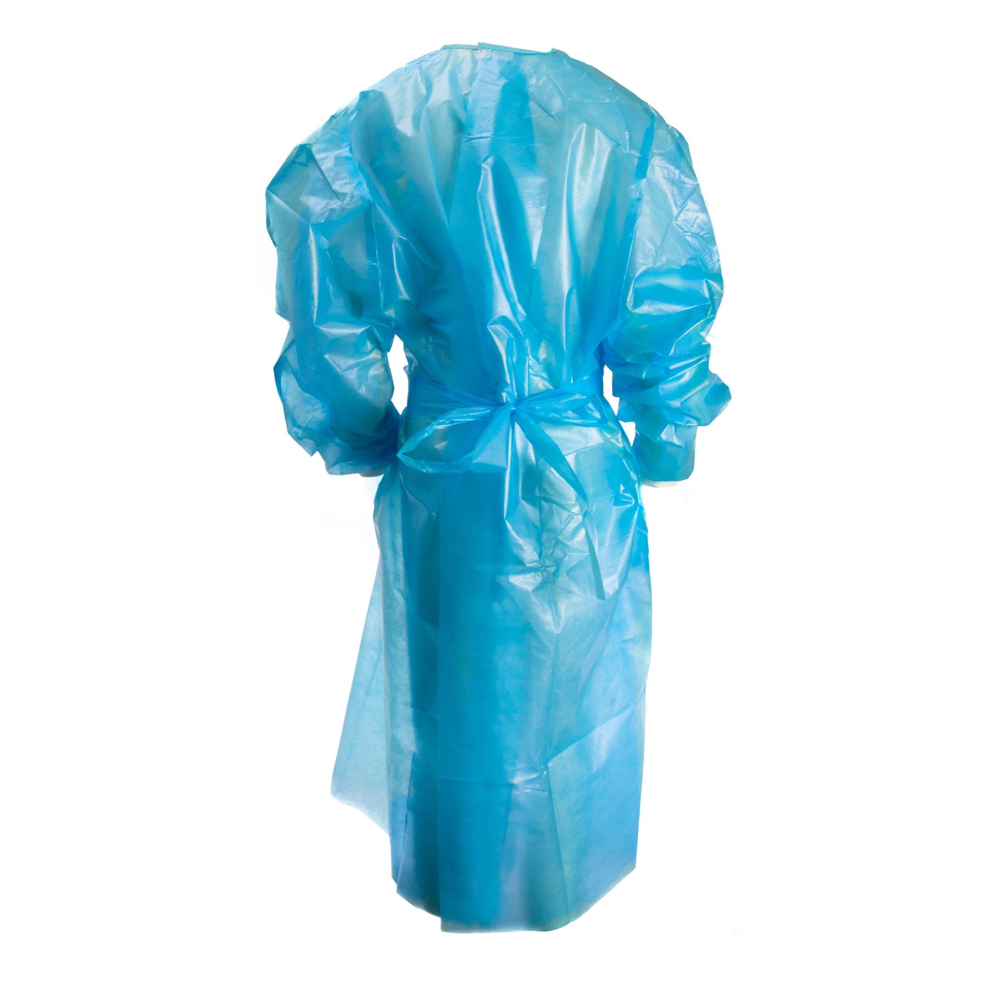 McKesson Full Back Chemotherapy Procedure Gown, Large -Bag of 10