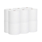 Scott Hardwound Continuous Roll Paper Towels, White, 8" -Case of 12