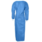 Cypress Non-Reinforced Surgical Gown with Towel, X-Large Blue -Case of 28