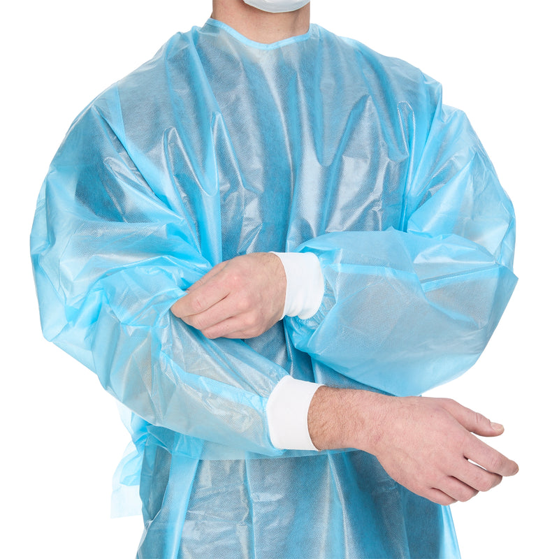 McKesson Full Back Chemotherapy Procedure Gown, X-Large -Bag of 10