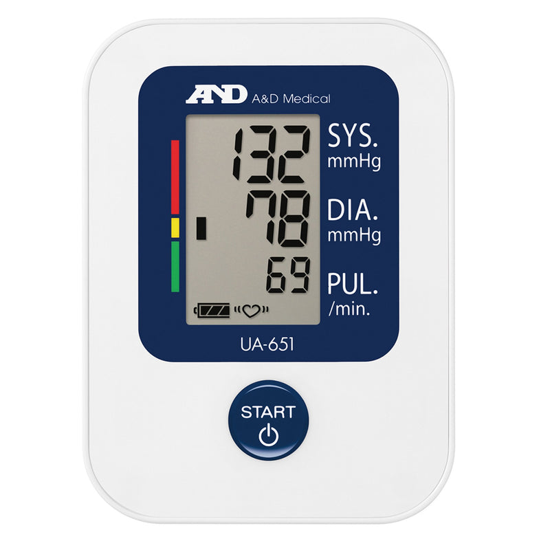 A&D Medical 1-Tube Automatic Digital Blood Pressure Monitor, Large -Each