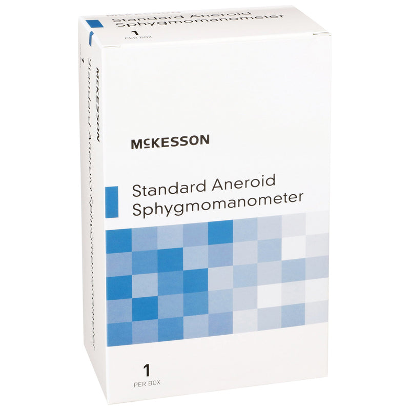 McKesson Brand Aneroid Sphygmomanometer with Cuff, Medium -Case of 20