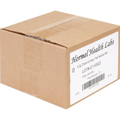 Thick & Easy Nectar Consistency Beverage Thickener, Decaffeinated Tea, 0.18 oz. Packet -Case of 72