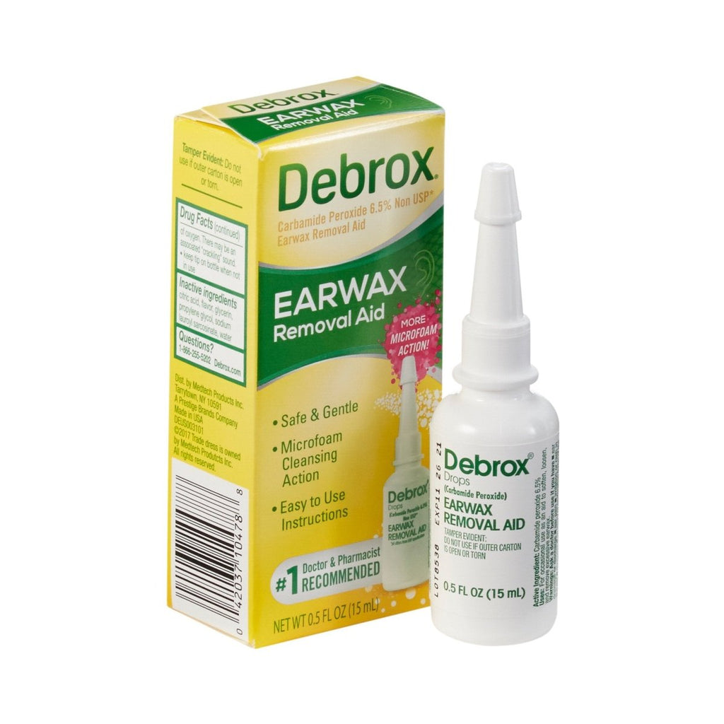 Debrox Box Reverse Get Relief from Earwax Buildup with Debrox Earwax Removal Aid