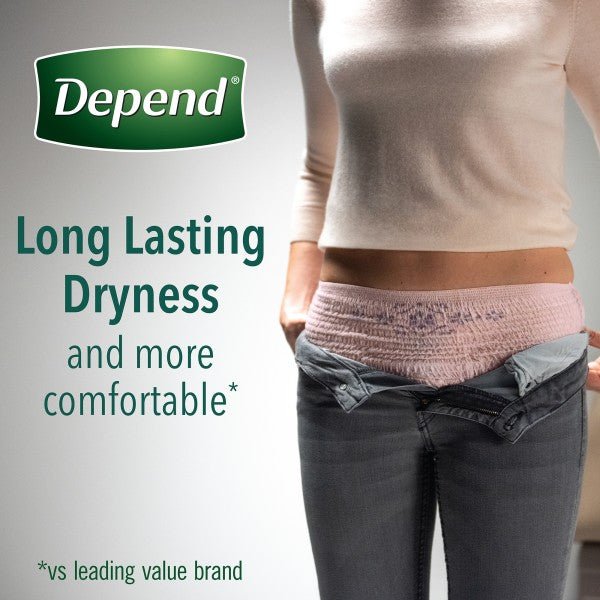 Depend FIT-FLEX Absorbent Underwear for Women - 1184203_CS - 10