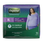 Depend Night Defense Absorbent Underwear for Women - 1003125_PK - 8