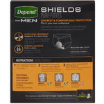 Depend Shields for Men Light Bladder Control Pad - 836349_CS - 2