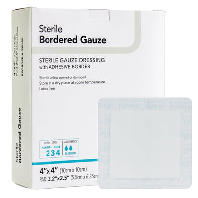 Dermarite Bordered Gauze Adhesive Dressing - 867882_BX - 3