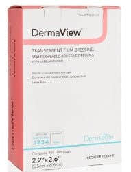DermaView Transparent Film Dressing, 4 Inch x 11 Yard - 946686_EA - 1