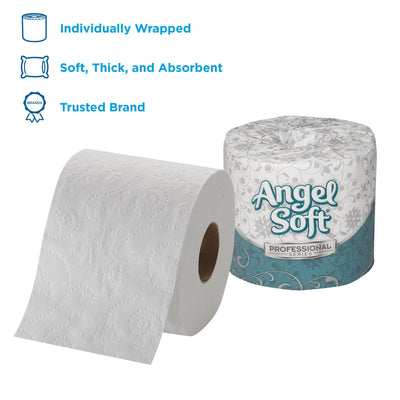 Angle Soft Professional Series Toilet Tissue -Case of 40