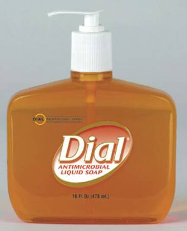 Dial Antimicrobial Soap 16 oz. Pump Bottle - 337783_EA - 2