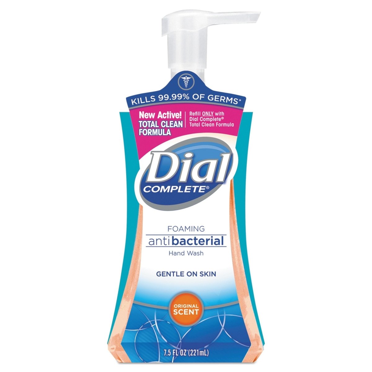 Dial Foaming Hand Wash, 7.5 oz Pump Bottle - 1127936_EA - 1