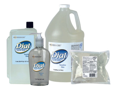 Dial Sensitive Antimicrobial Soap 7.5 oz. Pump Bottle - 416208_EA - 2
