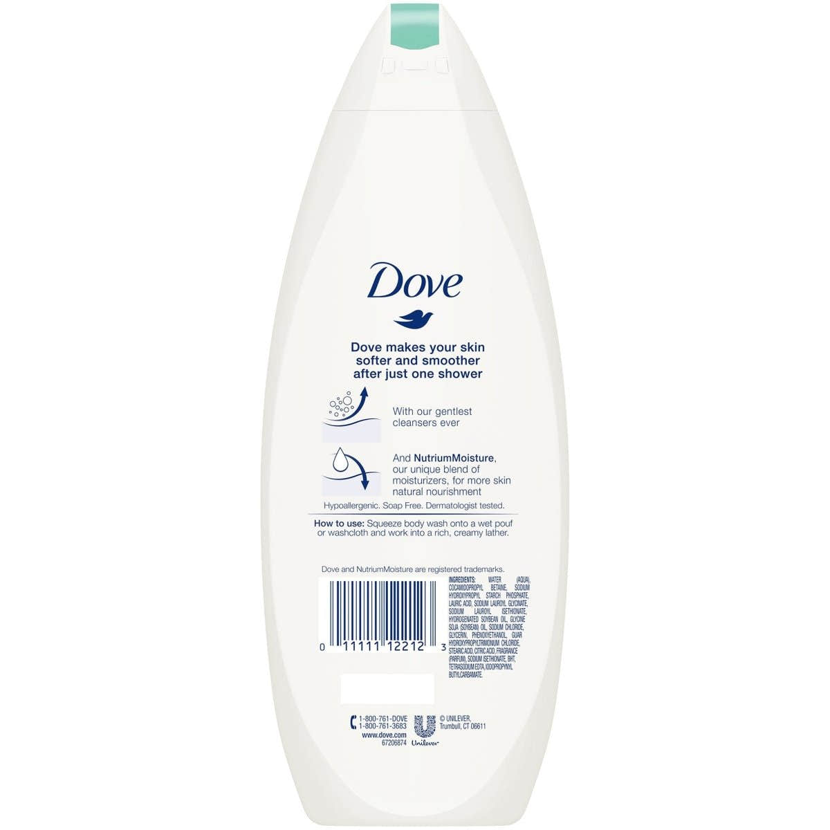 Dove Sensitive Skin Body Wash - 575285_EA - 2