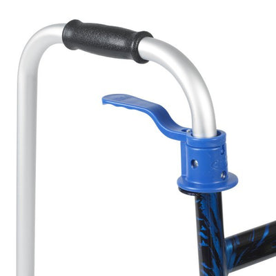 drive Aluminum Dual Release Folding Walker, 32 – 39 Inch Height - 741917_EA - 2