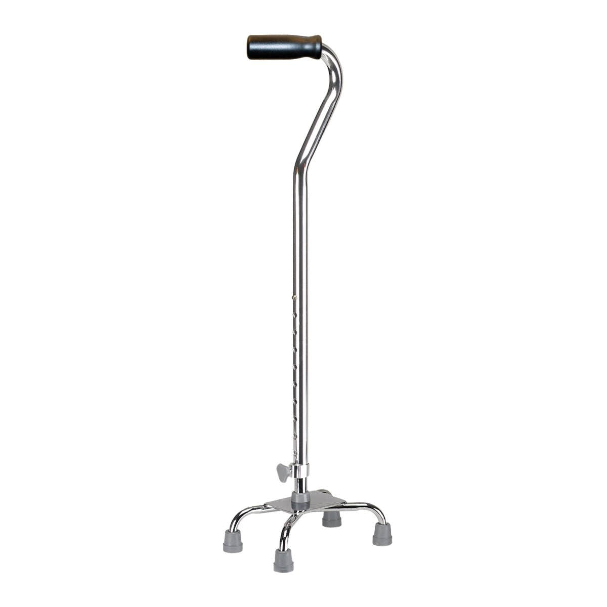 Drive Aluminum Small Base Quad Cane - 628457_EA - 1